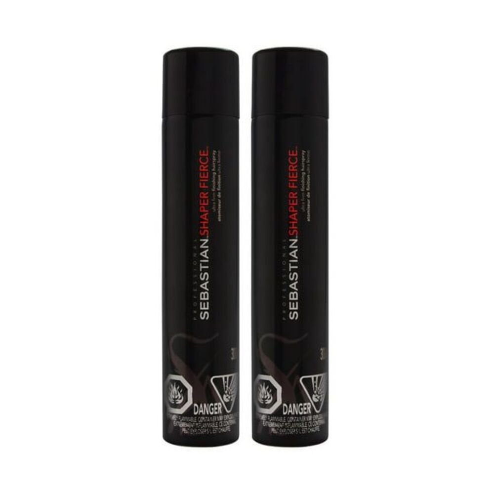 Sebastian Shaper Fierce Ultra Firm-Finishing Hairspray (2 PACK) 2 x 10.6 oz New
